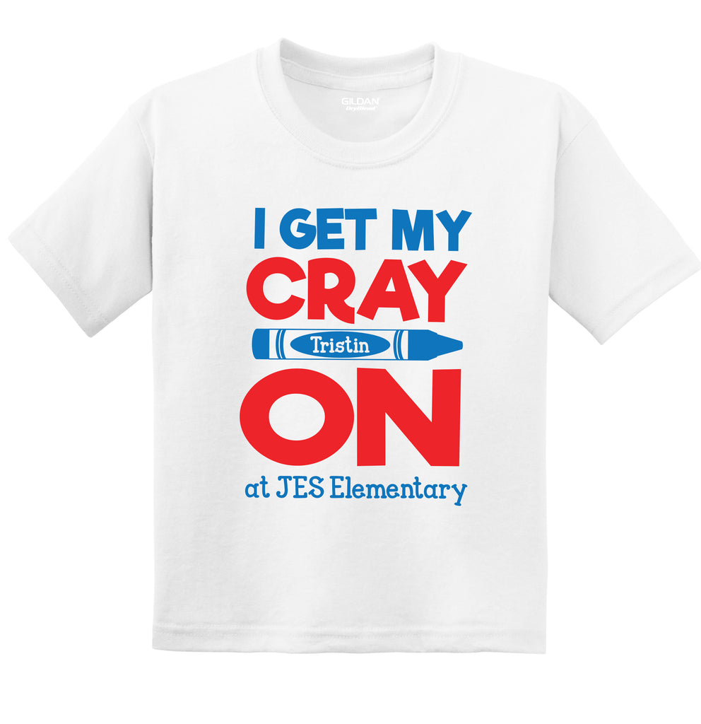 I Get My Cray-On at JES Short Sleeve
